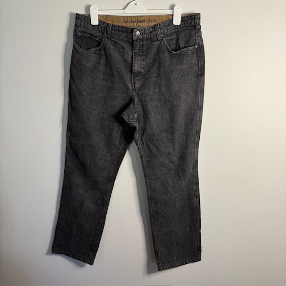 Duluth Trading Men's Black Flex Ballroom Jeans Size 40x34